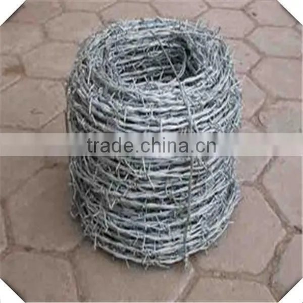 14#*16# Hot-dip Zinc Plating Barbed Wire / Galvanized Barbed Wire for Sale photo-2