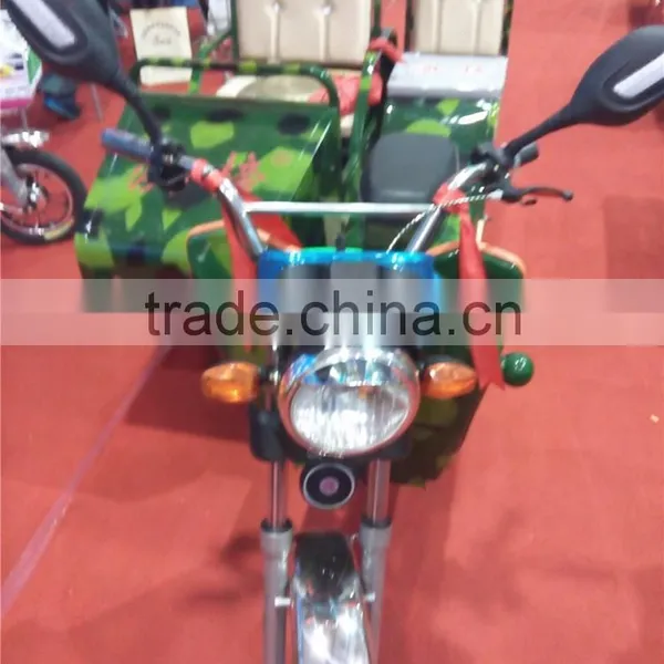 Used Passenger 650W Electric Trike Rickshaw, Electric Bike 3 Wheel Bicycle in Indonesia photo-2