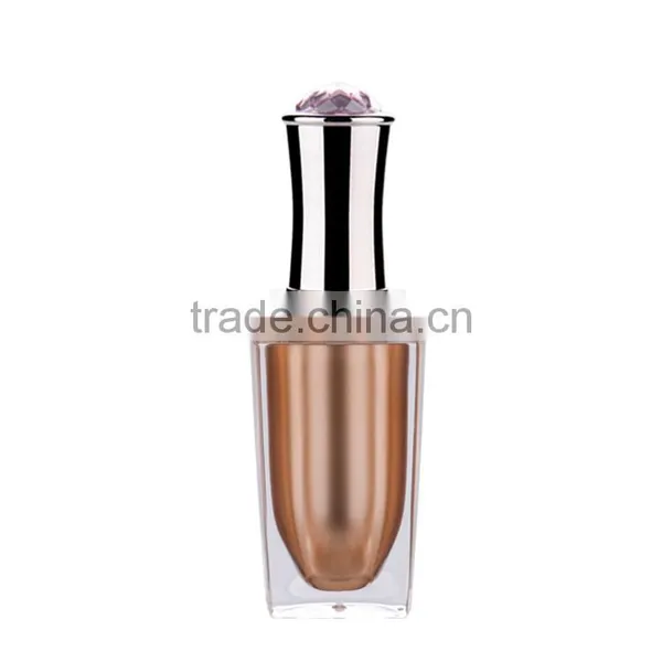 Acrylic Material Square Shape Nail Polish Bottle photo-5