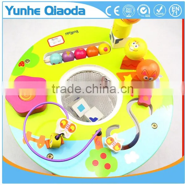 Wooden Activity Percussion Instruments Table Educational Wooden Toy photo-2
