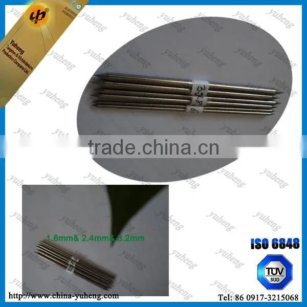 Wolfram Raw Material Thorium Tungsten Bar Tungsten Plate Welding photo-2
