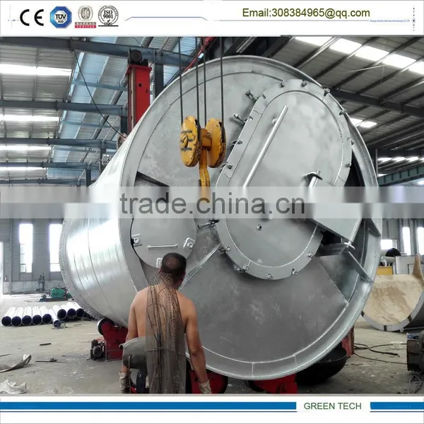 Engineer Oversea Service Avaliable Waste Tyre Recycling to Oil Energy Pyrolysis Machine photo-4