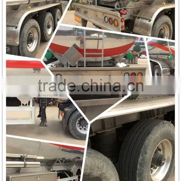 44000liters Aluminum 5454 Tank Fuel Tank Semi-trailer photo-6