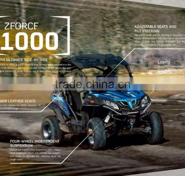 CFMOTO 1000cc 4x4 Side by Side ATV UTV for Sale, ZFORCE 1000 photo-4