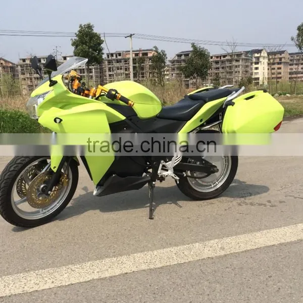 2016 5000w Portable Lithium Battery Electric Motorcycle photo-2