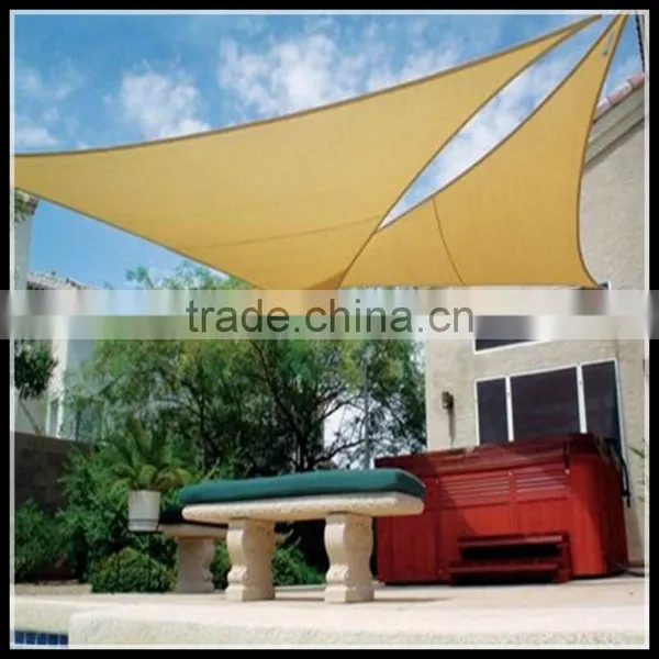 PE Plastic Anti-UV Garden Black Knitted Shade Sail photo-3