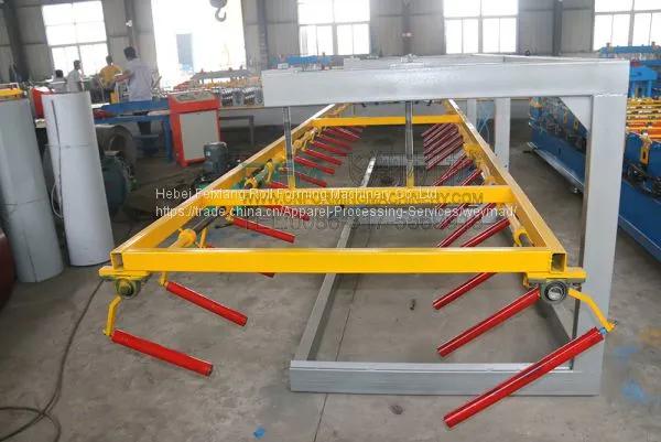 Color Steel Corrugated Roof Roll Forming Machine photo-3