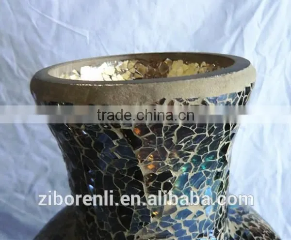 Crackle Vintage Unique Vase for Wedding Decoration photo-4