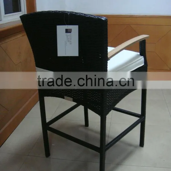 Factory Supplies Leisure Bar Stool High Chair With Armrest For Bar Furniture photo-3