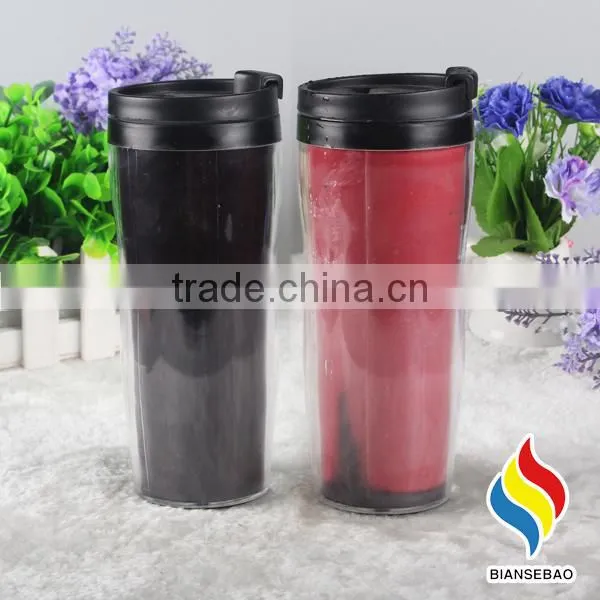Clear Plastic Heat Change Travel Mug photo-2