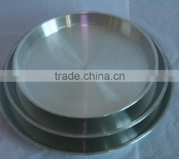 LY SANDING SHALLOW Alluminium ROUND PLATE photo-3