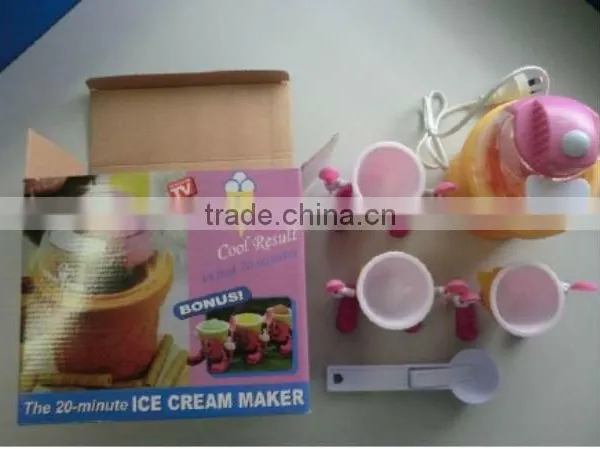 The 20 minute Ice cream maker