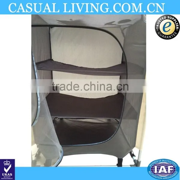 3 Tier Portable Camping Cabinet With Storage photo-3