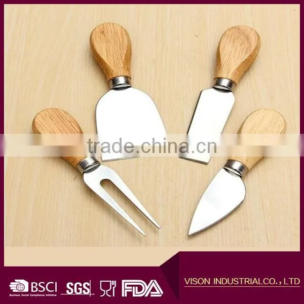Wood Hanle Cheese Set photo-6