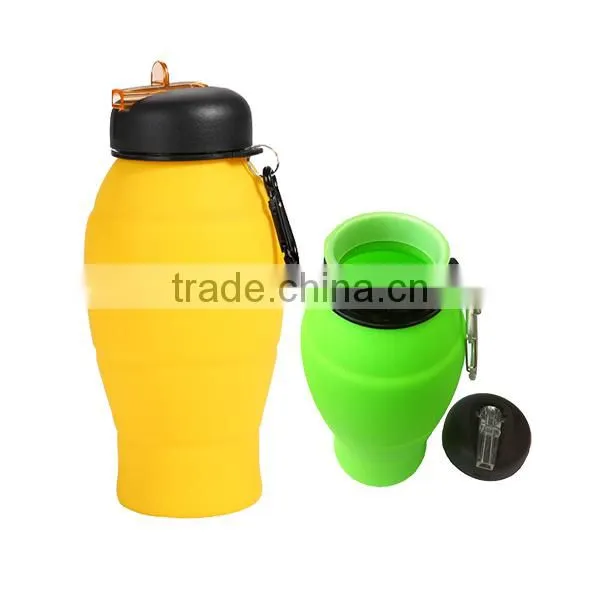 Food Grade Silicone Custom Sports Water Bottle Model photo-3