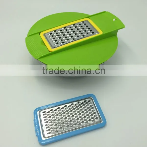 Multi-function 5pcs Set Stainless Steel Grater Suit With Bowl photo-4