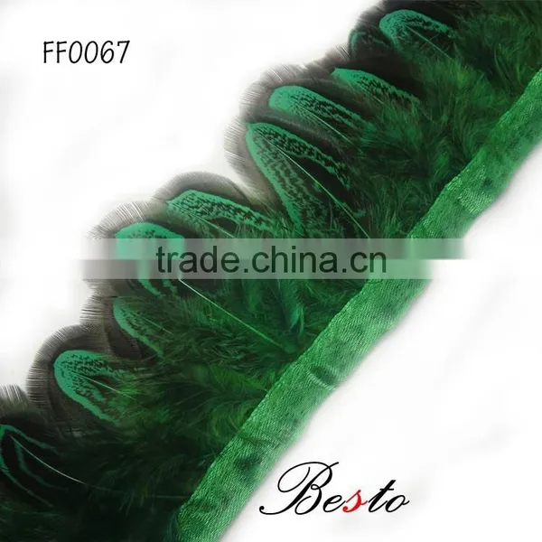 Cheap Wholeasel New Custom Artificial Dyed Decorative Feather Trimming for Decoration photo-3