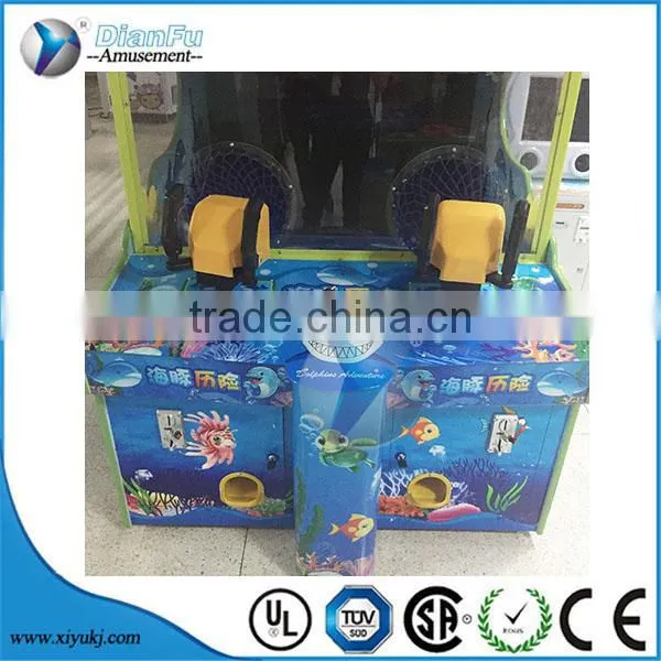 2016 Hot Sale Dolphins Adventure Game Machine, Ball Shooting Game Machine, Shooting Kids Arcade Games Machine photo-3