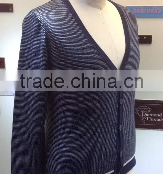 2015 New Fashion Knitting Men Sweater With Long Sleeve photo-2