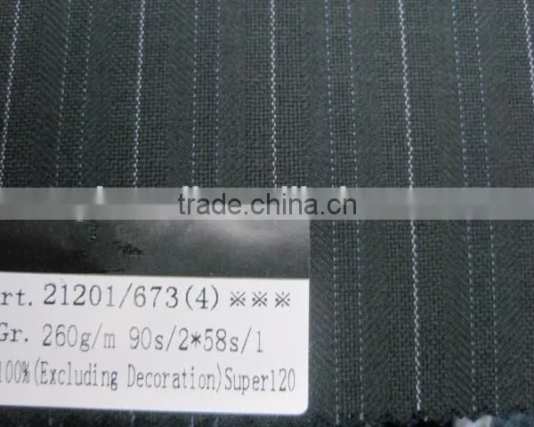 Woven 100%wool Herringbone Wool Fabric photo-2