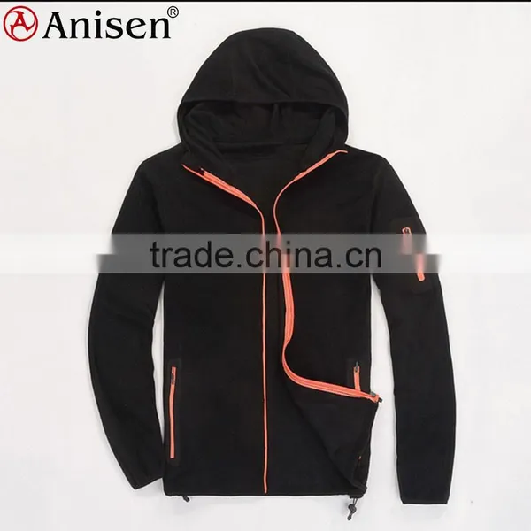 Wholesale Men's Hooded Fleece Jacket photo-4