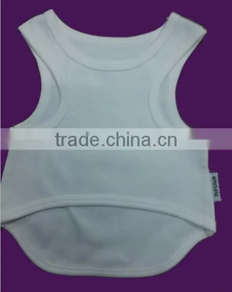 Blank White Dog Tank Top Can Add Print for $1.00 No Minimums Required! photo-3