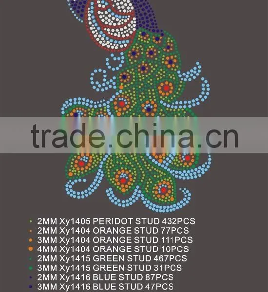2017 To Customize the High Quality Birds Hot Fix Rhinestone for Clothing photo-3