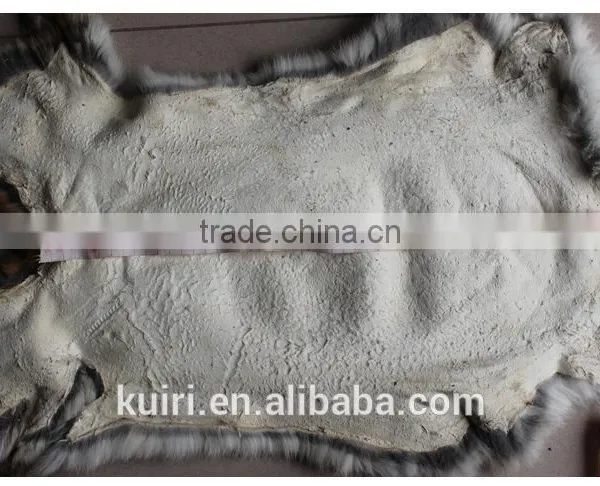 Luxury Stuff Leather Rabbit Real Fur Cheap and Good Quality Garment Textile Accessories Material Rabbit Fur Skin photo-6