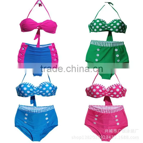 Wholesale Summer Women Sexy Black Halter Wimwear photo-5