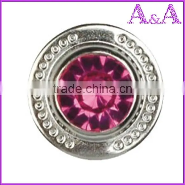 Decorative New Fashion Metal Jeans Button With Stone photo-4
