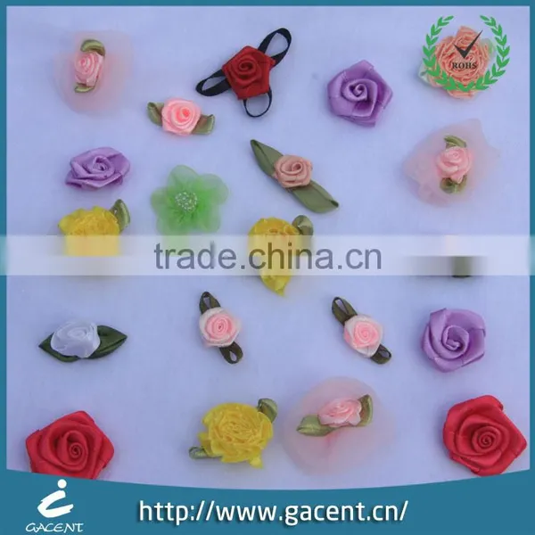 Polyester Mini Ribbon Bows for Hair Decoration photo-5