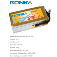 Factory Price 25C 4s 14.8v 22000mah rc Helicopter Lipo Battery for R/C Model