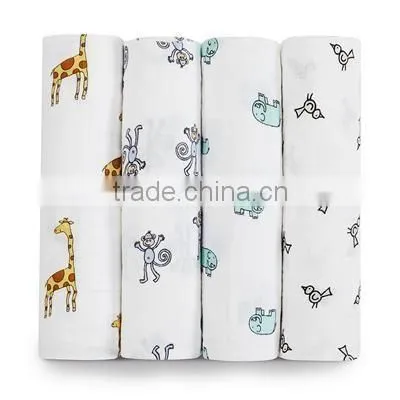 Baby Wholesale Muslin Wraps Reusable Muslin Swaddle Blankets photo-4