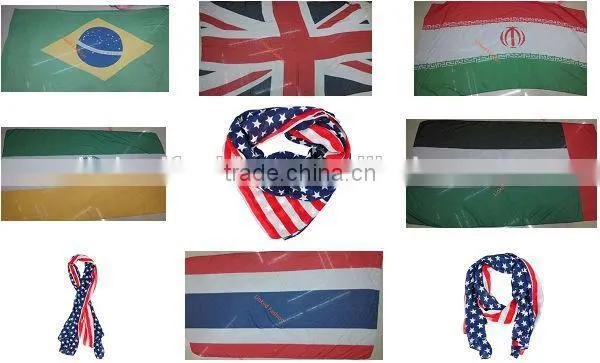 Printed Big Design Scarf With Italian Digital Machine photo-5