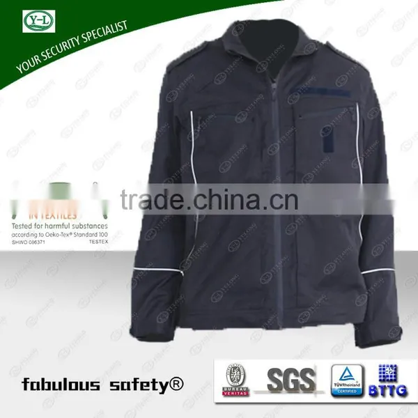 Cheap Price Washing 100 Times Color Fastness 4-5 Grade Mechanic Working Jacket photo-4