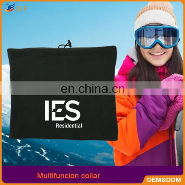 Knitted Polar Fleece Multifunction Beanie Winter Neck Warmer Outdoor Hat photo-5