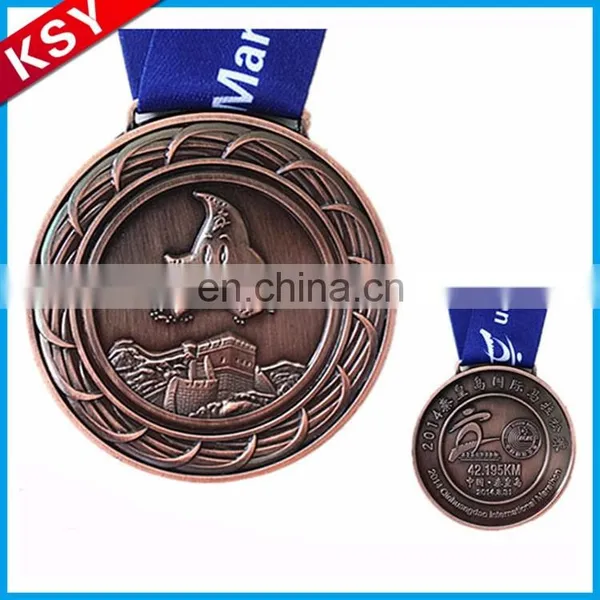2017 Best Selling High Quality Snowflake Military Medal Ribbons Medals With Silk Ribbon photo-6
