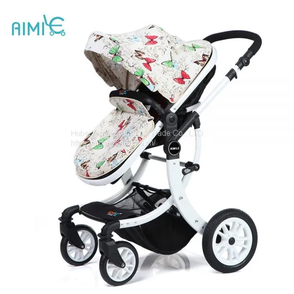 2018 Deluxe New Model Baby Stroller China Factory 3 in 1 Pram photo-4
