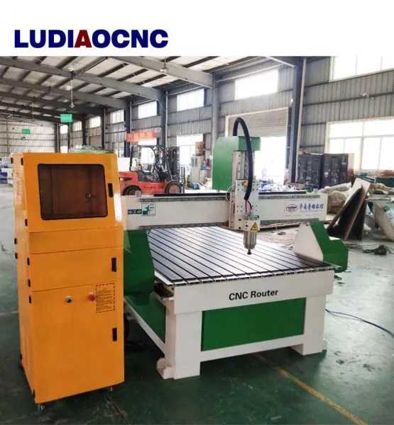 Wood WPC Board Decoration CNC Carving Router Machine 1200*1200mm photo-5