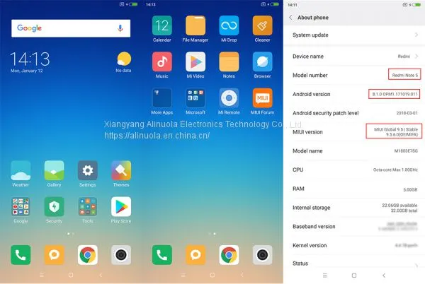 Original Global Version Xiaomi Redmi Note 5 3GB 32GB 5.99