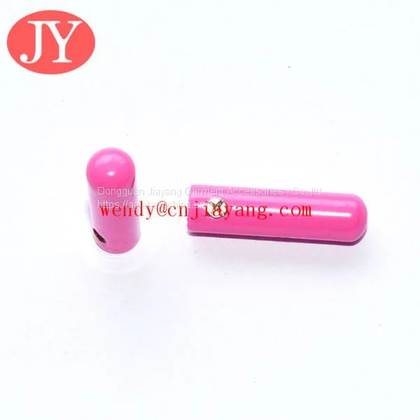 Pink Color Screw on Shoelace Aglets Tip for Hoodie photo-2