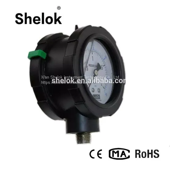 High Pressure Water Manometer, PP Pressure Gauges photo-4