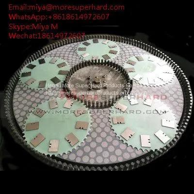 Vitrified Bond Double Disc Grinding Wheel for Hydraulic Pneumatic Components Miya@moresuperhard.com photo-4