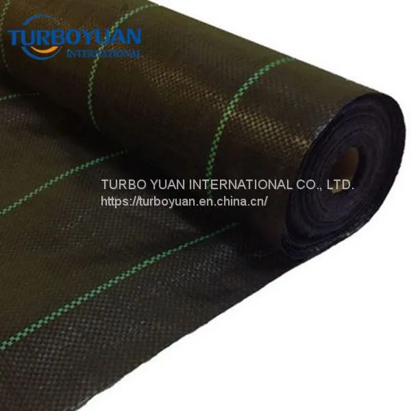 Black Plastic Weed Proof Mesh Mulching Fabric Weed Mats for Greenhouse photo-3