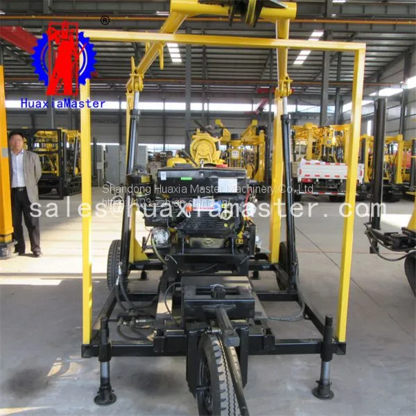 Xyx-130 Wheeled Core Drill Towing Core Drill 100-meter Hydraulic Exploration Rig is Reasonable in Price photo-5