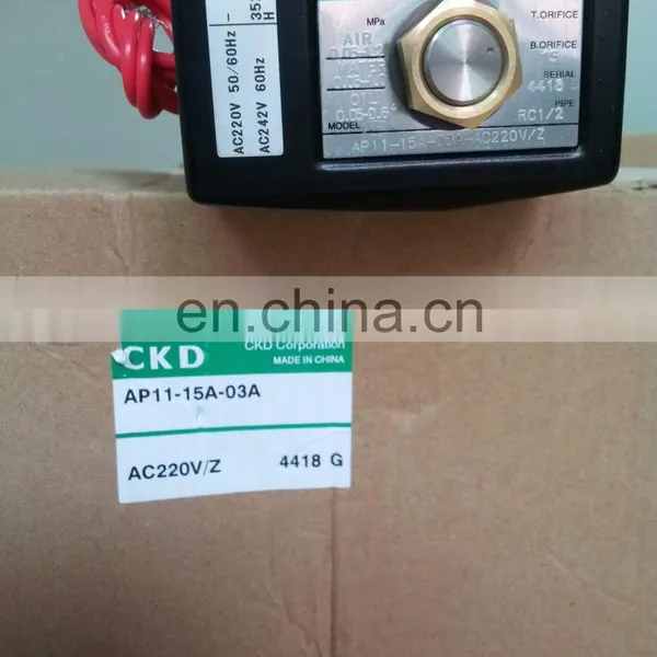 CKD Solenoid Valve AP11-15A-03A photo-4