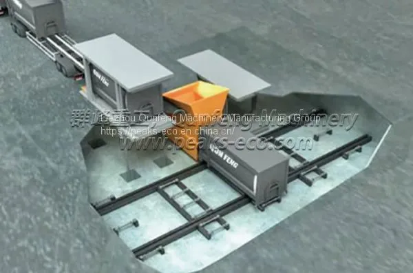 Underground Horizontal Waste Transfer Station System Underground Waste Container System China photo-2