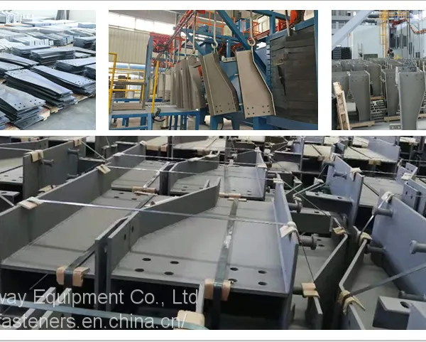 T-shaped Steel Beams for Railway Bridge