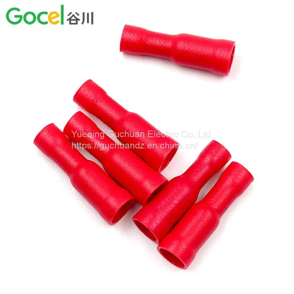 Flame-retardant PVC Bullet-type Quick-connect Pluggable Insulated Cold-pressing Terminal photo-2