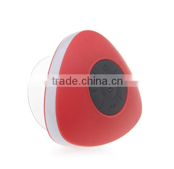 Waterproof Suction Cup Bathrooms Wireless Bluetooth Speaker photo-5